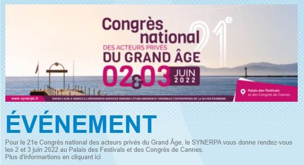 Congrès national des acteurs privés du GRAND ÂGE