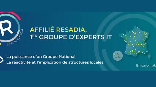 Téléconcepts intègre le groupe Resadia, 1er groupe d’expertise IT